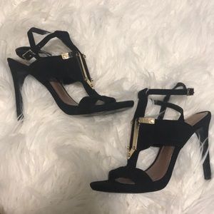 Vince Camuto suede heels